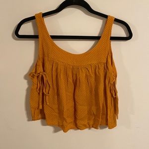Flowy Orange Tank Top